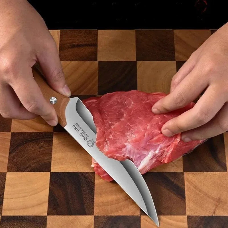 High-Quality Stainless Steel Bone-Picking Knife Kitchen Accessories, Butcher'S Special Sharp Knife for Sheep, Pigs and Cattle